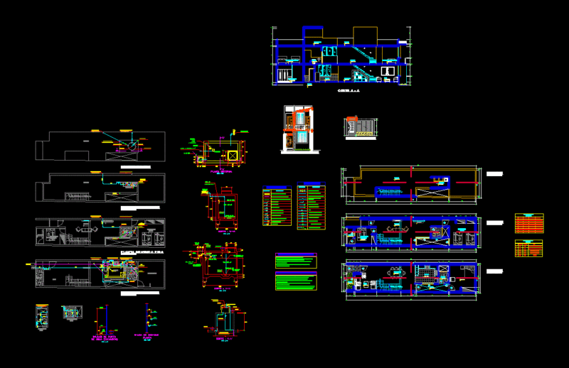 Single Family – Duplex DWG Plan for AutoCAD