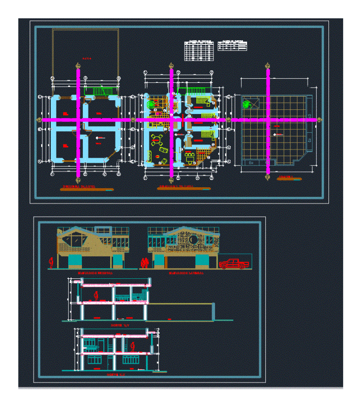 Single Family – Trade DWG Full Project for AutoCAD