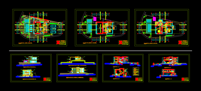 Single Family DWG Full Project for AutoCAD