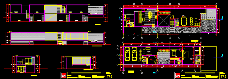 Single Family DWG Full Project for AutoCAD