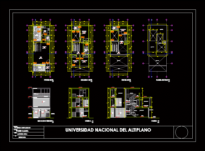Single Family Home  2D DWG  Plan for AutoCAD  Designs  CAD