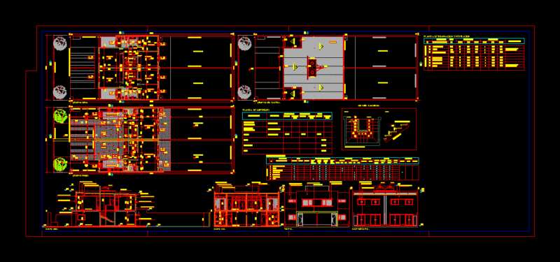 Single Family Home DWG Block for AutoCAD