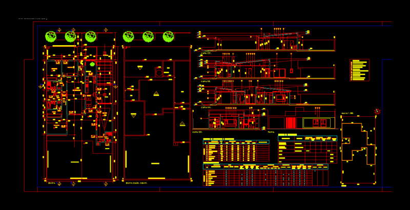 Single Family Home DWG Block for AutoCAD
