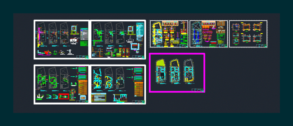 Single Family Home DWG Full Project for AutoCAD