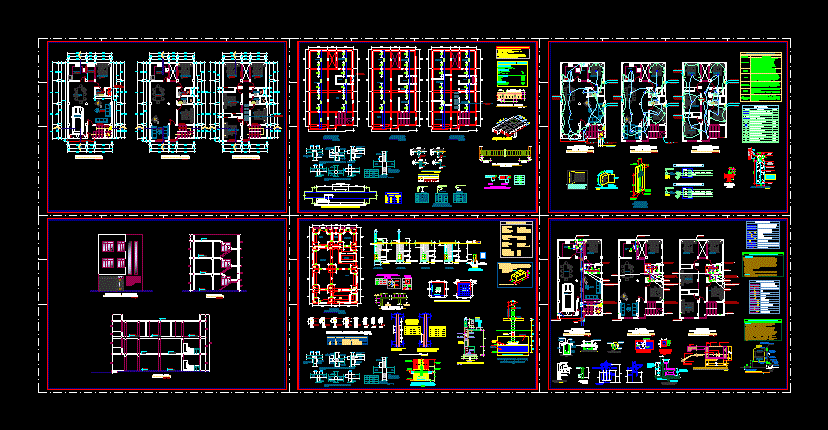 Single Family Home DWG Section for AutoCAD • Designs CAD