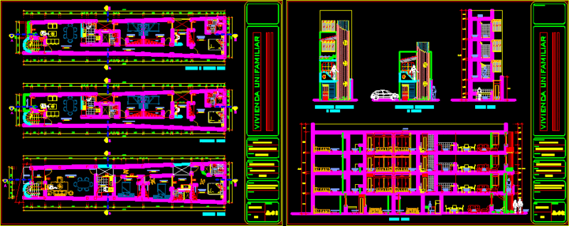 Single Housing – Trujillo DWG Full Project for AutoCAD