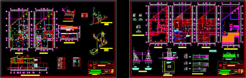 Single Room DWG Block for AutoCAD
