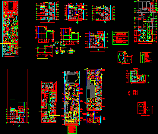 Проект гостиницы dwg