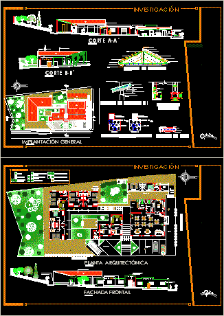 Small Hotel 2D DWG Design Full Project for AutoCAD ...