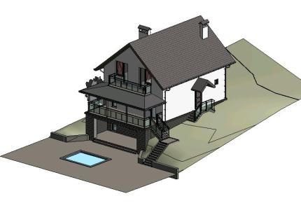 Small House (Revit ) 3D RVT Full Project for Revit ...