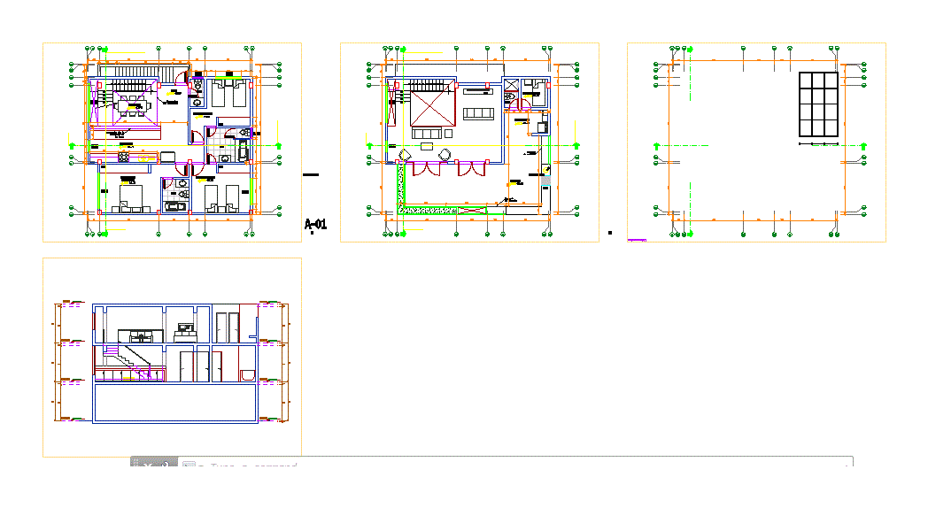 House 2D DWG Plan for AutoCAD • Designs CAD