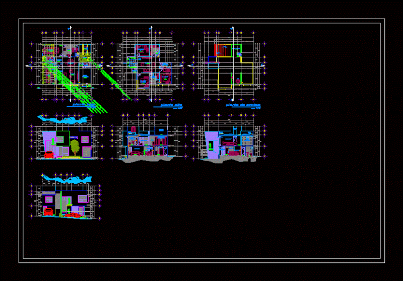 Smiths Room House DWG Full Project for AutoCAD