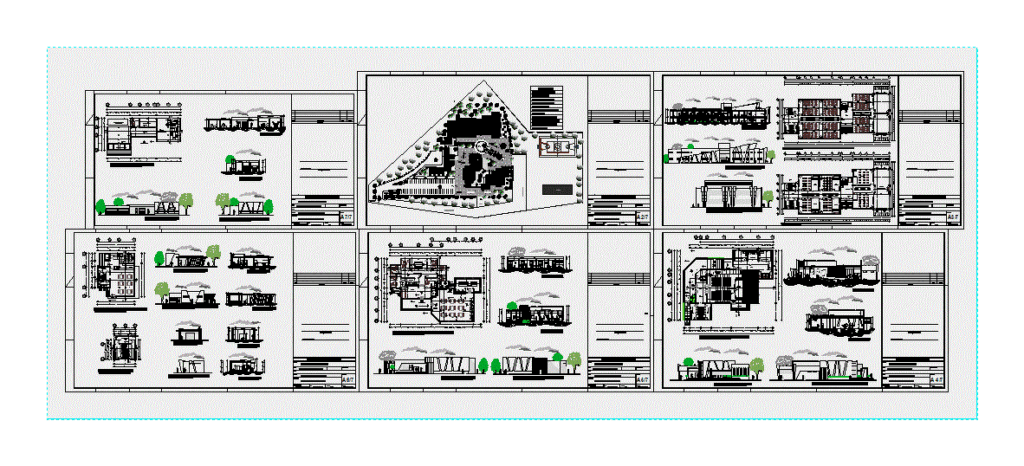 Social DWG Full Project for AutoCAD