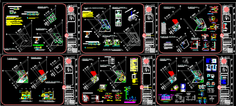 Social House DWG Detail for AutoCAD