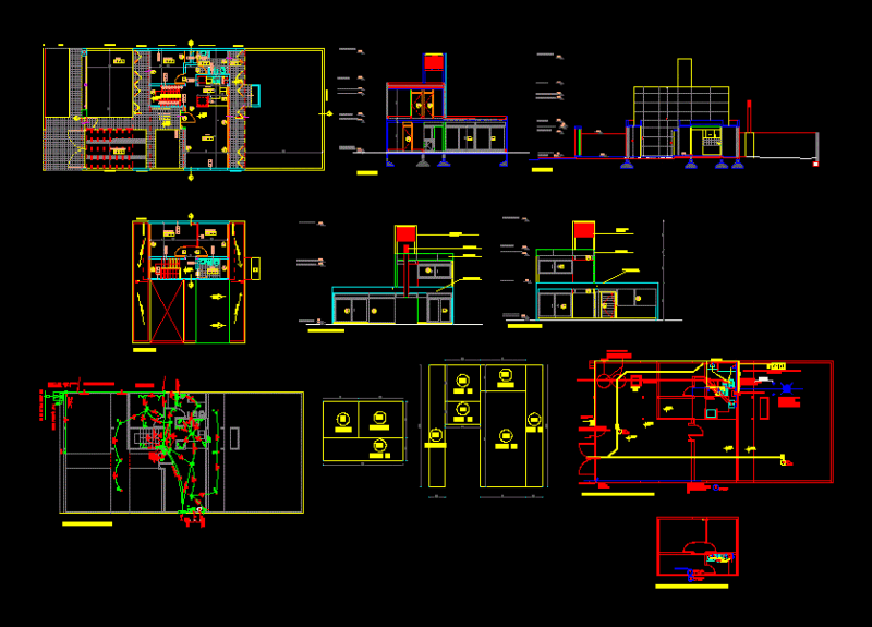 Social Housing DWG Plan for AutoCAD
