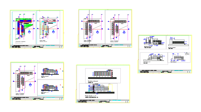 Social Housing Project DWG Full Project for AutoCAD