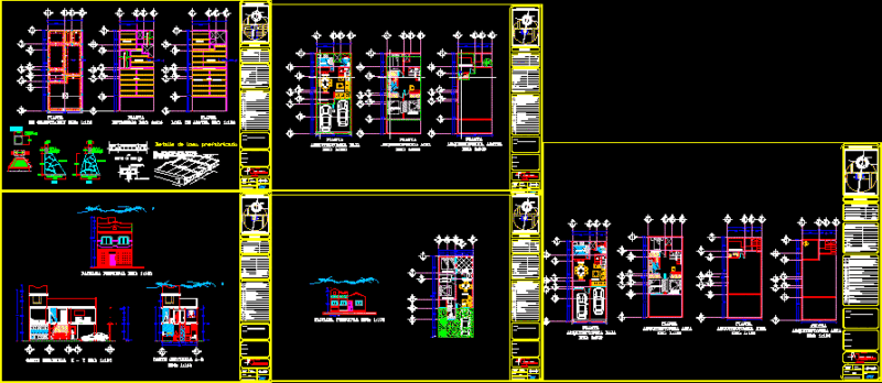 Social Interest Home Remodeling DWG Model for AutoCAD
