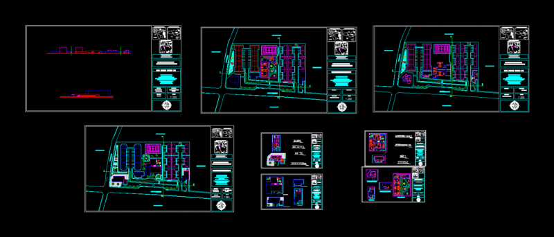 Social Interest Housing DWG Block for AutoCAD