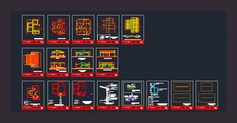Social Interest Housing DWG Full Project for AutoCAD