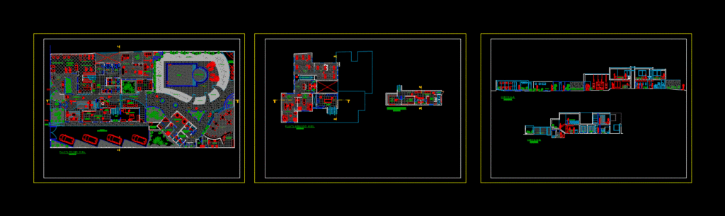 Luxury Spa 2D DWG Design Section for AutoCAD
