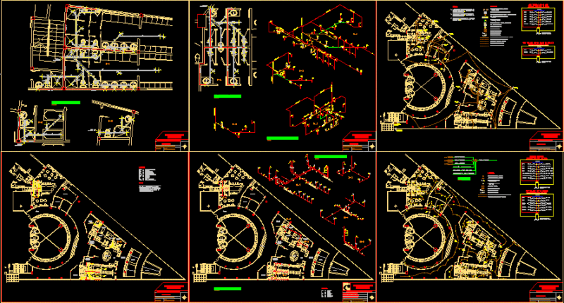 Spa Relax Center DWG Block for AutoCAD
