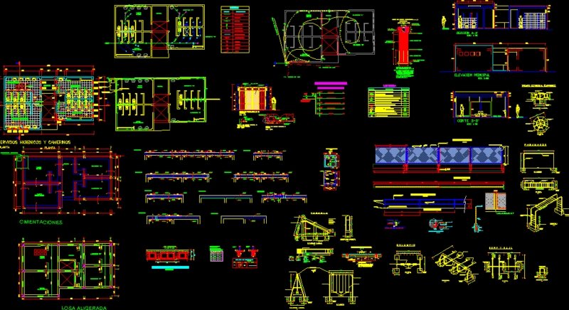 Sports Park DWG Block for AutoCAD