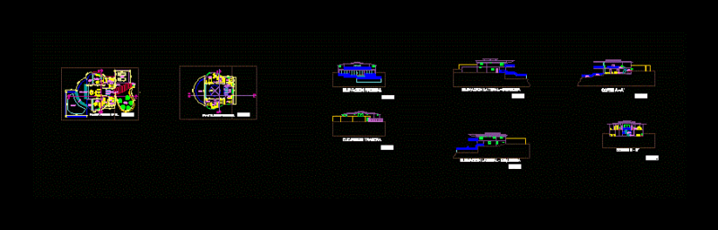 Stingray Beach House DWG Block for AutoCAD
