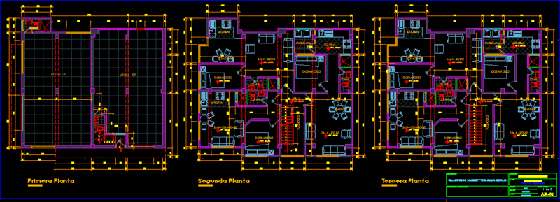 Store House DWG Block for AutoCAD