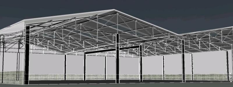 Structure 3D DWG Detail for AutoCAD