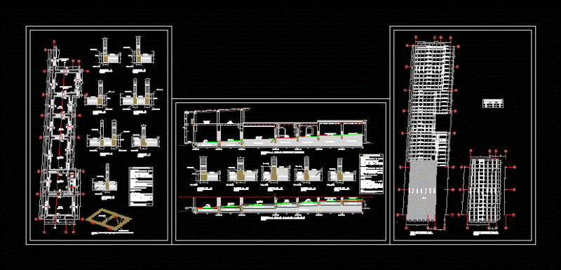 Structures – Adobe Houses DWG Plan for AutoCAD