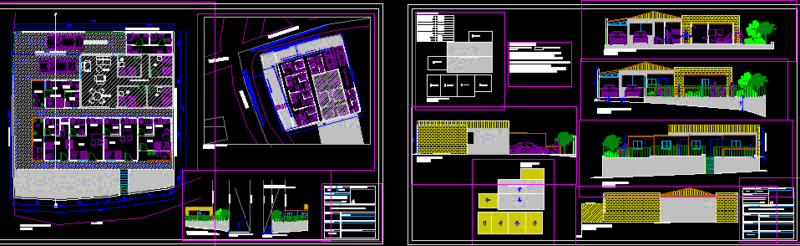 Student Modules DWG Plan for AutoCAD