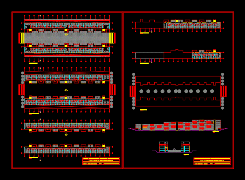 Student Residence DWG Block for AutoCAD