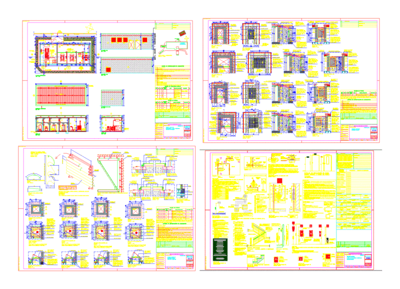 Substation Project DWG Full Project for AutoCAD