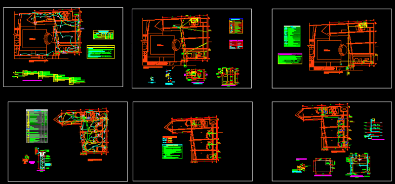 Suites DWG Section for AutoCAD