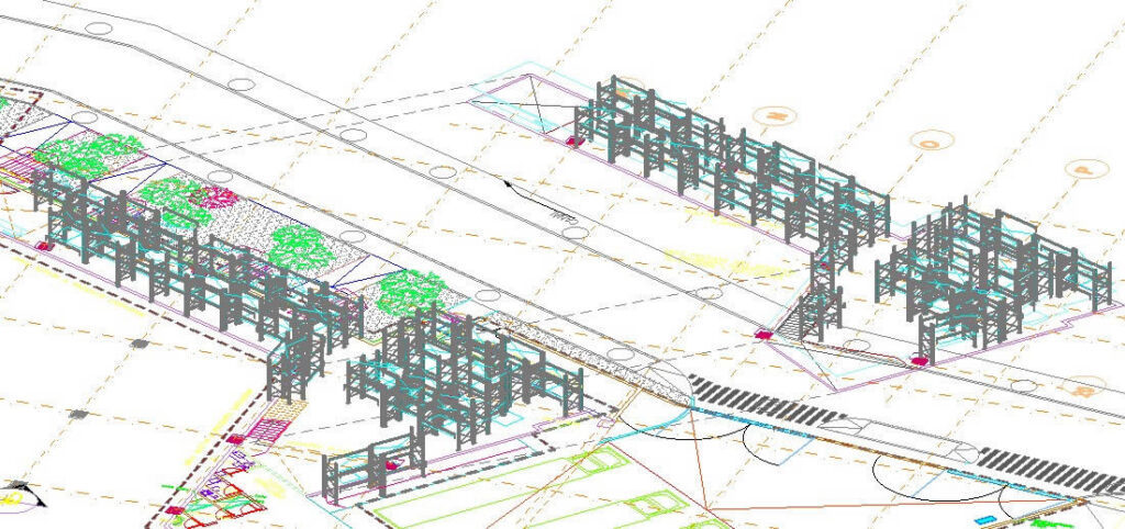 Super-Market DWG Block for AutoCAD