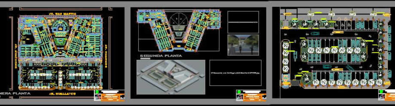 Supermaket DWG Full Project for AutoCAD