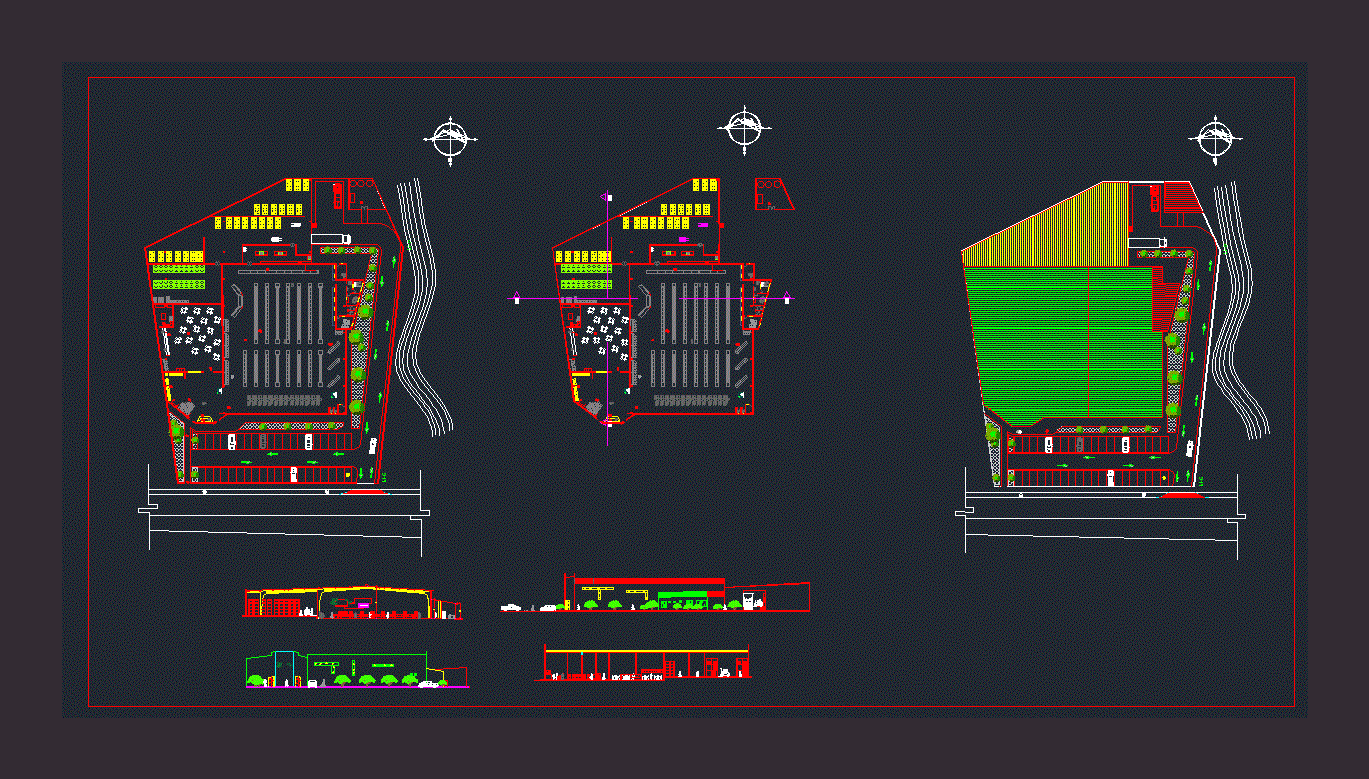 Supermarket DWG Block for AutoCAD   Designs CAD 