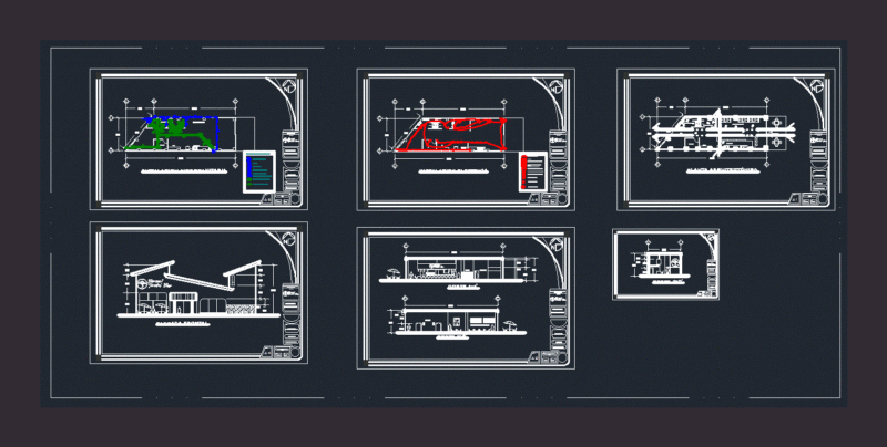 Sushi Bar DWG Full Project for AutoCAD