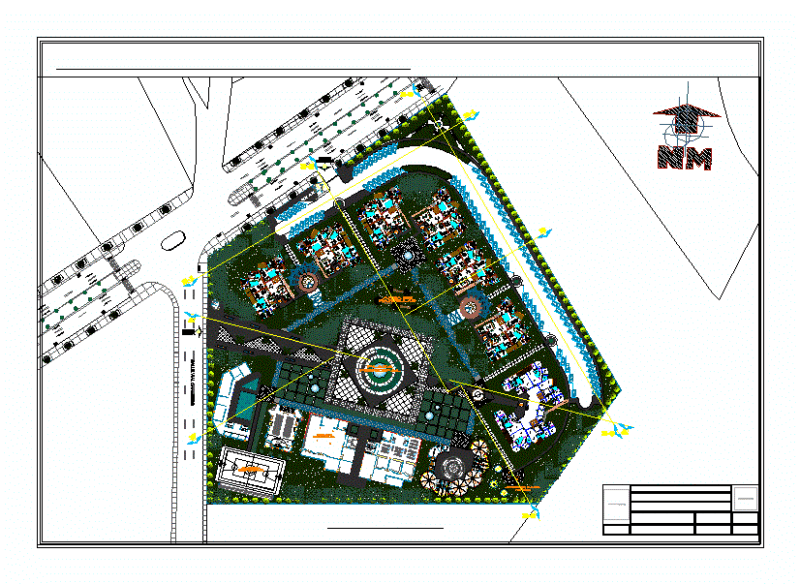 Sustainable Residential DWG Block for AutoCAD