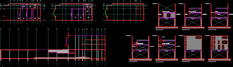 Talcahuano Theater DWG Elevation for AutoCAD