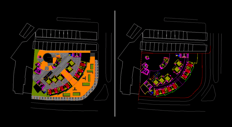 Technological Educational Institution DWG Block for AutoCAD
