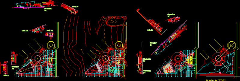 Tecnologic University – Library Building DWG Section for AutoCAD