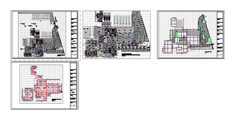 Terminal DWG Full Project for AutoCAD