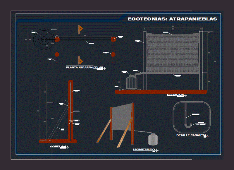 The Catchers Catchers DWG Block for AutoCAD