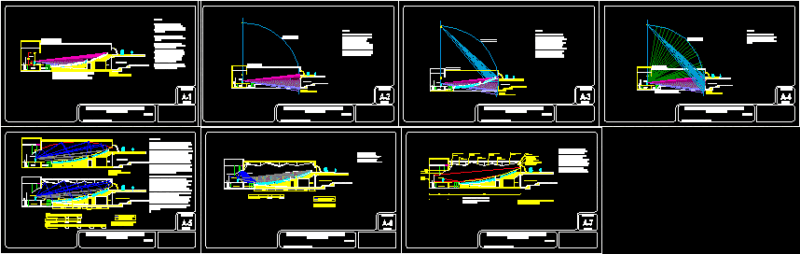 Theater – Hearing Aid Calculate DWG Section for AutoCAD