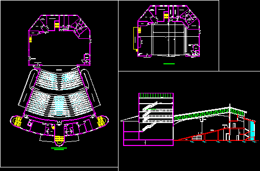 Theater DWG Block for AutoCAD â€¢ Designs CAD