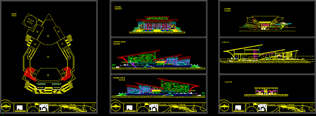 Theater DWG Block for AutoCAD