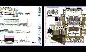Theater DWG Full Project for AutoCAD | Designs CAD