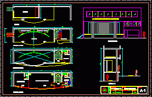 Theater Scene DWG Detail for AutoCAD