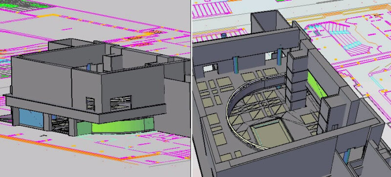 Theather 3D DWG Model for AutoCAD